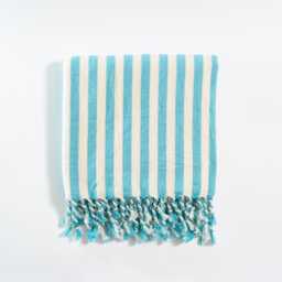 Colorful Turkish Towel, Customize Towel Set, Linen Peshtemal Bundle Striped Blanket Throw, Organic Cotton Christmas Gift - thumbnail 4