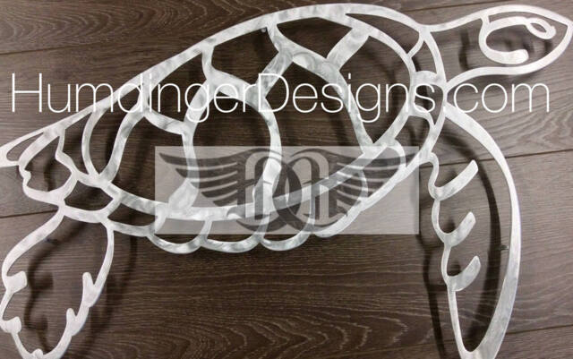 Turtle Metal Wall Art - image 1