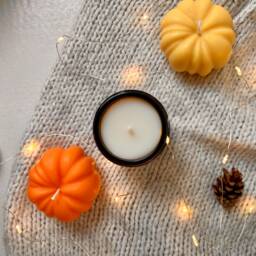 Vanilla Toffee Soy Candle, Autumn Candle Gift, Halloween - thumbnail 2