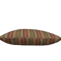 Mulberry Home Wild Stripe Spice Long Weekend Collection Double Sided Pillow Cover Cushion - thumbnail 3