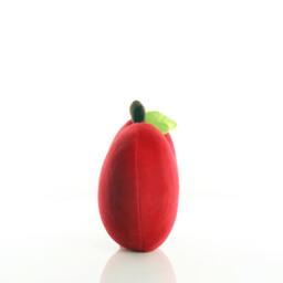 Red Apple Pillow Set - 2 Whole Apples - Both Sides Red - thumbnail 4