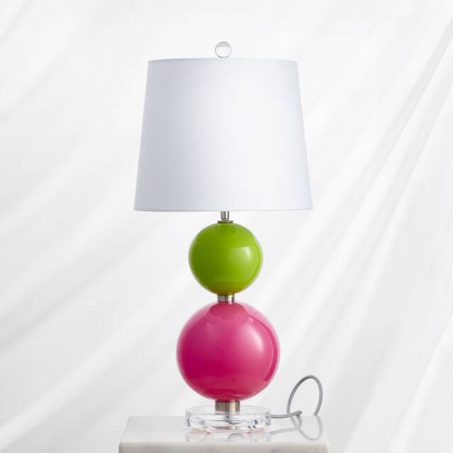 Betty Bold Retro Hand Blown Glass Table Lamp - image 1