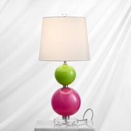 Betty Bold Retro Hand Blown Glass Table Lamp - thumbnail 2