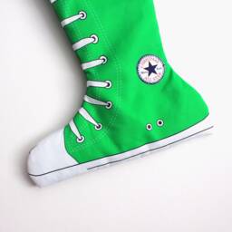 Green Christmas Stocking Holiday Stockings, All Star - thumbnail 2