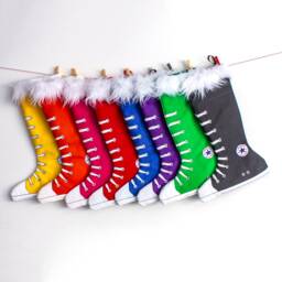 Green Christmas Stocking Holiday Stockings, All Star - thumbnail 3