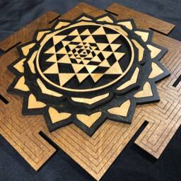Sri Yantra Wall Art Shiva Shakti Meditation Chakra, 12 - thumbnail 3