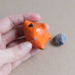 Charismatic Bear with Sodalite Pocket Stone - thumbnail 4