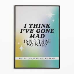 The 1975 Inspired Music Print Indie Rock Art, Gig Poster - thumbnail 2