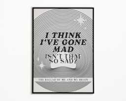 The 1975 Inspired Music Print Indie Rock Art, Gig Poster - thumbnail 1