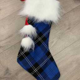 Ramsay Tartan Christmas Stocking - thumbnail 3