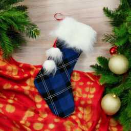 Ramsay Tartan Christmas Stocking - thumbnail 1