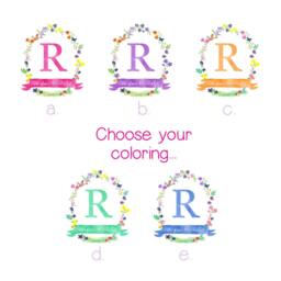 Personalized Name Sign - Monogram Initial Print Custom Nursery Decal Baby Art By Sweet Cheeks Images - thumbnail 2