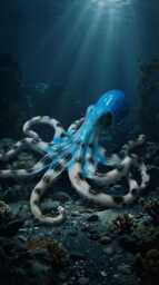 "Octopus Bronze ""Ophelia Octopus" - thumbnail 1