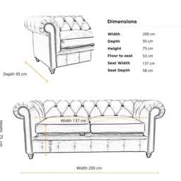 Green Plush Velvet Sofa 3 Seater Authentic Chesterfield Extra Deep Super Comfy With Top Quality Filling - thumbnail 4