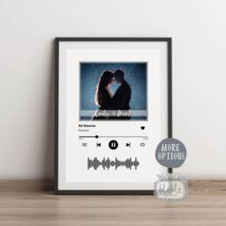 Personalised Anniversary Gift, Our First Song, Birthday Gift For Her, Him, Fo Boyfriend, Friend, Valentines - thumbnail 2