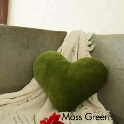 Heart Shaped Cushion Velvet Love Pillow, Romantic Gift - thumbnail 2