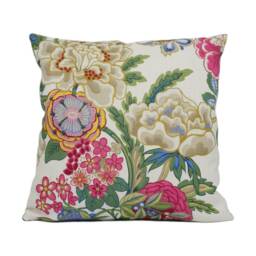 Sanderson - Emperor Peony Lotus Pink Chinese Inspired Classic Floral Cushion Cover Handmade Throw Pillow Designer Home D??cor - thumbnail 2