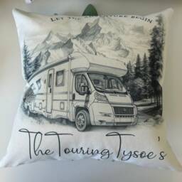Personalised Motorhome Cushion, Traveller Gift, Motorhome Gift - thumbnail 2