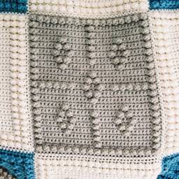 Country Pattern For Crocheted Blanket - thumbnail 2