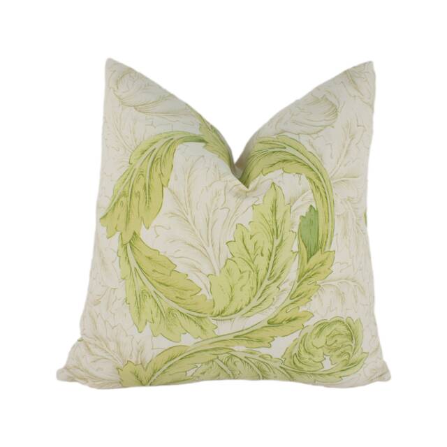 William Morris - Acanthus Scroll Parchment/Thyme Cushion Cover Pillow Throw Stunning Designer Home Decor - image 1