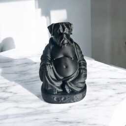 Boxer Buddha Statue, Dog Lover Gift, Home Ornament - thumbnail 3