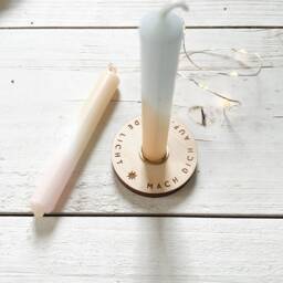 Small Candle Holder Engraved With Or Without - thumbnail 2