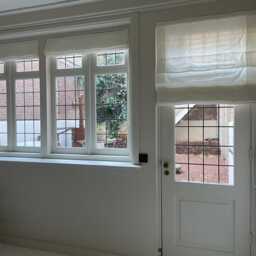 Linen Roman Blind - -Linen Shade Hardware Is Included Blind- Made To Measure Custom Blind - thumbnail 3