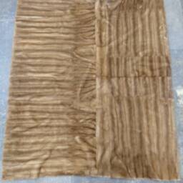 "Refurbished New Pastel Mink Fur Blanket Throw Bed Sofa Cover Size 68"" X 80" - thumbnail 2