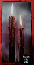 Halloween Set With Pumpkin Mug/Witch Cauldron Mug, Bleeding Tapered Candle, Blessed Be Air Freshener Vanilla Scent, Gift - thumbnail 3
