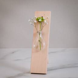 Beech Wood Test Tube Vase Jasmin Stand Decoration - thumbnail 3