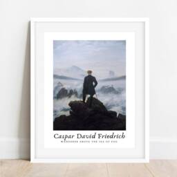Caspar David Friedrich - Wanderer Above The Sea Of Fog Print - thumbnail 3