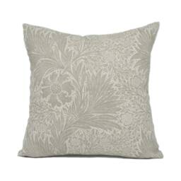 William Morris - Pure Marigold Lightish Grey Stunning Classic Monotone Cushion Cover Handmade Throw Pillow Designer Home D??cor - thumbnail 2
