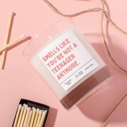 20Th Birthday Gift. Candle For 20Th. Smells Like Not A Teenager Anymore. Gift Set - thumbnail 1