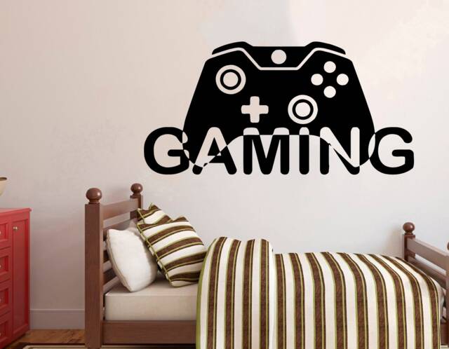 Gamer Controller Wall Decal Gaming Room Decor 4002 - image 1