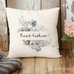 Personalised Nan's Cushion, Nan Gift, Mother's Day Gift, Gift For Her, Gift Nan, Any Name, Mum Nanny Pillow - thumbnail 2