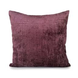 Purple Pillow Cover, Throw Covers, Decorative Cushion Pillowcase, Accent Pillow, Animal Print, Velvet - thumbnail 1