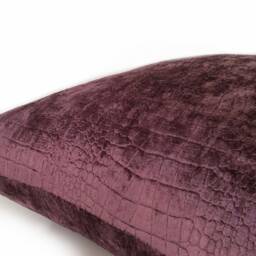Purple Pillow Cover, Throw Covers, Decorative Cushion Pillowcase, Accent Pillow, Animal Print, Velvet - thumbnail 4