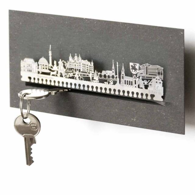 Schwerin Souvenir Gift Tube - Unique Skyline Design - Perfect & Keepsake - image 1