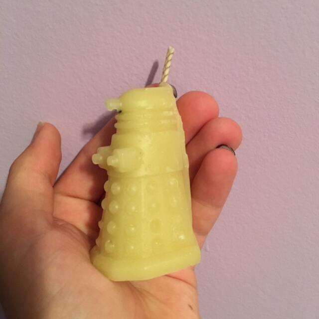 Scented Dalek/Tardis Doctor Who Candles - image 1