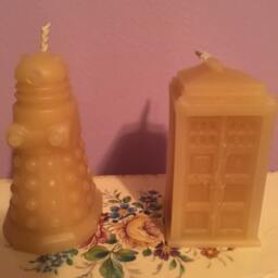 Scented Dalek/Tardis Doctor Who Candles - thumbnail 2