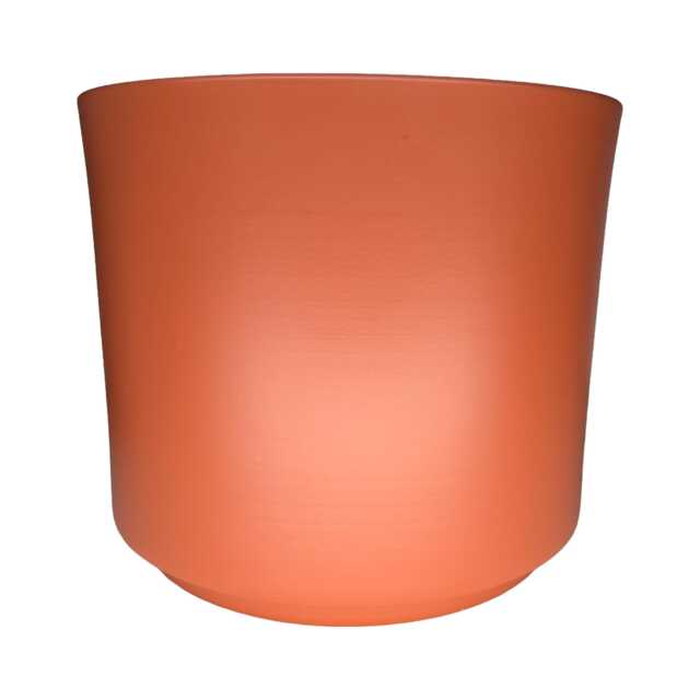 Cayenne Orange Ceramic Planter - Indoor Plant Pots 4 Sizes - image 1