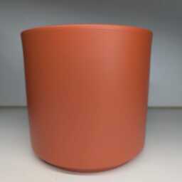 Cayenne Orange Ceramic Planter - Indoor Plant Pots 4 Sizes - thumbnail 4