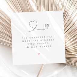 Pet Sympathy Card, Thinking Of You Gift, Dog Cat, Stay Strong, Sending Love, Grief Sorry For Your Loss, Rainbow Bridge, Motivation - thumbnail 3