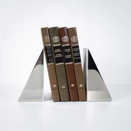Marbled Concrete Bookends, Modern Home Decor, Mbh1.4 - Set Of 2 - thumbnail 3