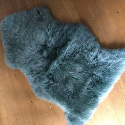 Sheepskin Rug, Genuine Sheepskin, Fur, Retro , Interior Design Accessories Scandi, Chair Cover, Bed Throw - thumbnail 2
