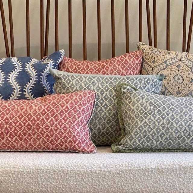 55 X 30cm Stock Cushions - Sale - Linwood Ashfield, Wiggle, Helter Skelter, Kala - image 1