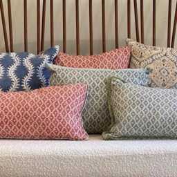 55 X 30cm Stock Cushions - Sale - Linwood Ashfield, Wiggle, Helter Skelter, Kala