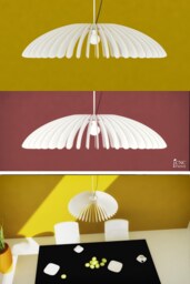 Madrid Lamp Template - Diy Pendant Light Plans For Laser Cutting & Cnc Projects - thumbnail 1