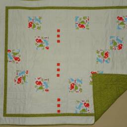 Baby Quilt, Dinosaurs Blanket, Child's Quilt - thumbnail 4
