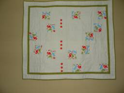 Baby Quilt, Dinosaurs Blanket, Child's Quilt